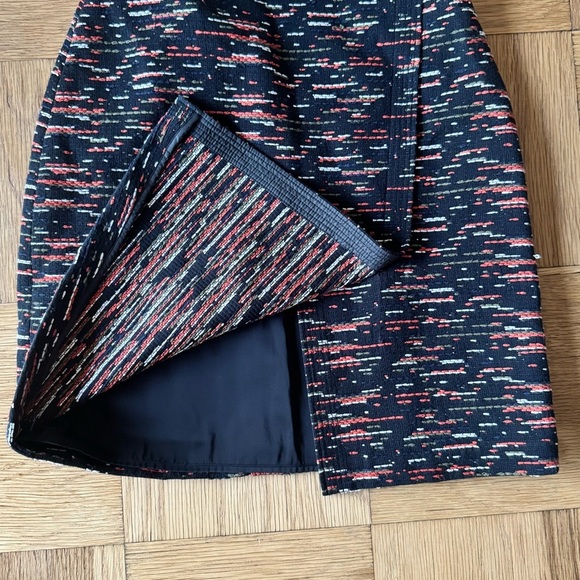 Grey by Jason Wu Size 4 Tweed Sleeveless Sheath Dress Dark Multi Abstract - Picture 5 of 10